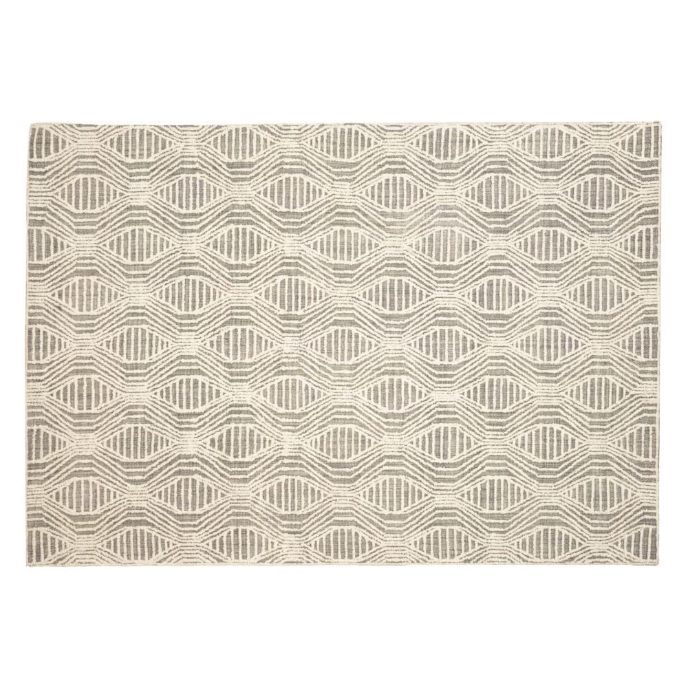 TAPETE LAVIN VANI D2009 | Tapete Decorativo para Recepción Hotel Hogar Departamento Sala | GRIS CREMA | Varias Medidas | Rectangular | Interior - D2009-60 x 90 - LAVIN - NOGAL BEAT - Tapetes