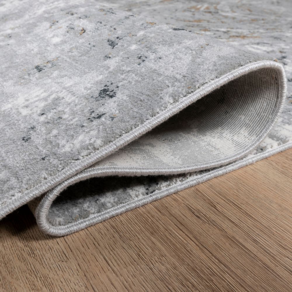 TAPETE LAVIN YASAR U2043 | Tapete Decorativo para Recepción Hotel Hogar Departamento Sala | GRIS ORO | Varias Medidas | Rectangular | Interior - U2043-60 x 90 - LAVIN - NOGAL BEAT - Tapetes