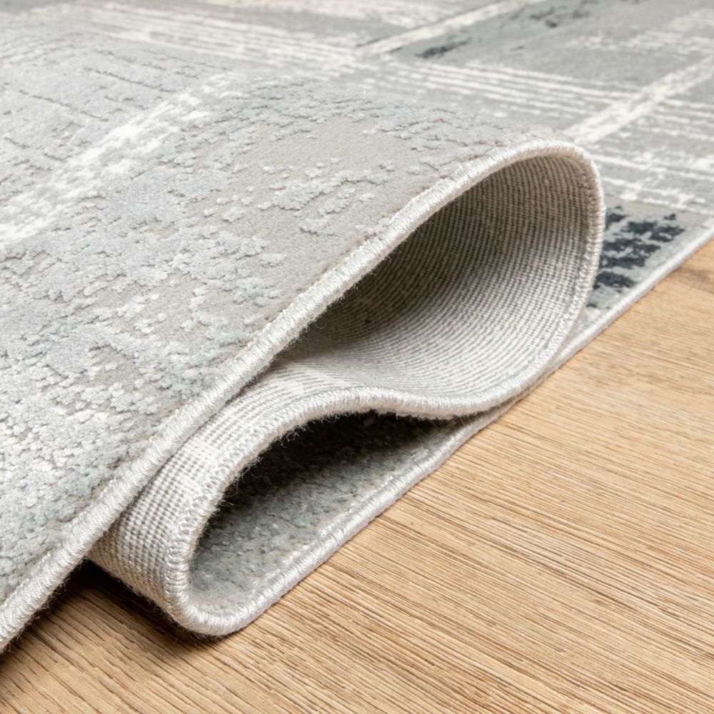 TAPETE LAVIN YASAR U2051 | Tapete Decorativo para Recepción Hotel Hogar Departamento Sala | GRIS ORO | Varias Medidas | Rectangular | Interior - U2051-60 x 90 - LAVIN - NOGAL BEAT - Tapetes