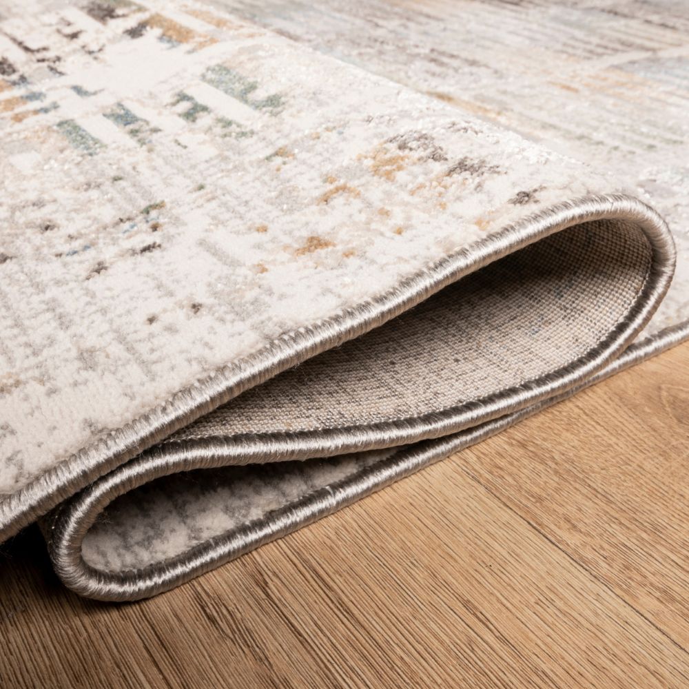 TAPETE LAVIN ZARIA T2237 | Tapete Decorativo para Recepción Hotel Hogar Departamento Sala | GRIS CREMA | Varias Medidas | Rectangular y Circular | Interior - T2237-60 x 90 - LAVIN - NOGAL BEAT - Tapetes