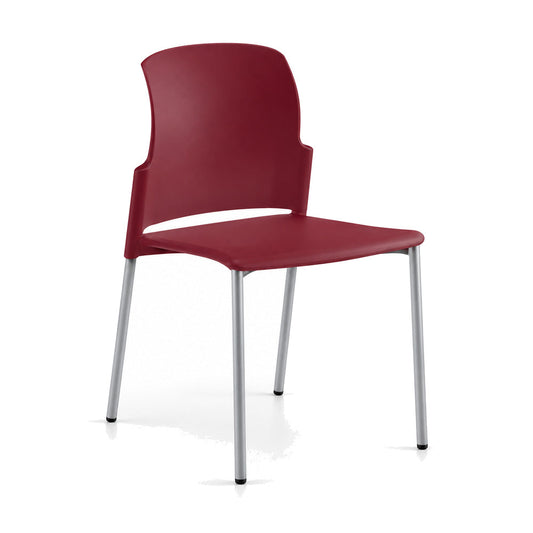Silla de Oficina de Sala de Espera - LABENZE CLASS 106-00710 - Varios Colores - Patas Tubular Gris sin Brazos