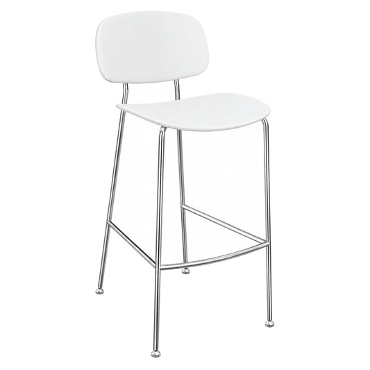 Banco Alto para Bar - INFINITI TONDINA POP - Varios Colores - Asiento y Respaldo en Polipropileno