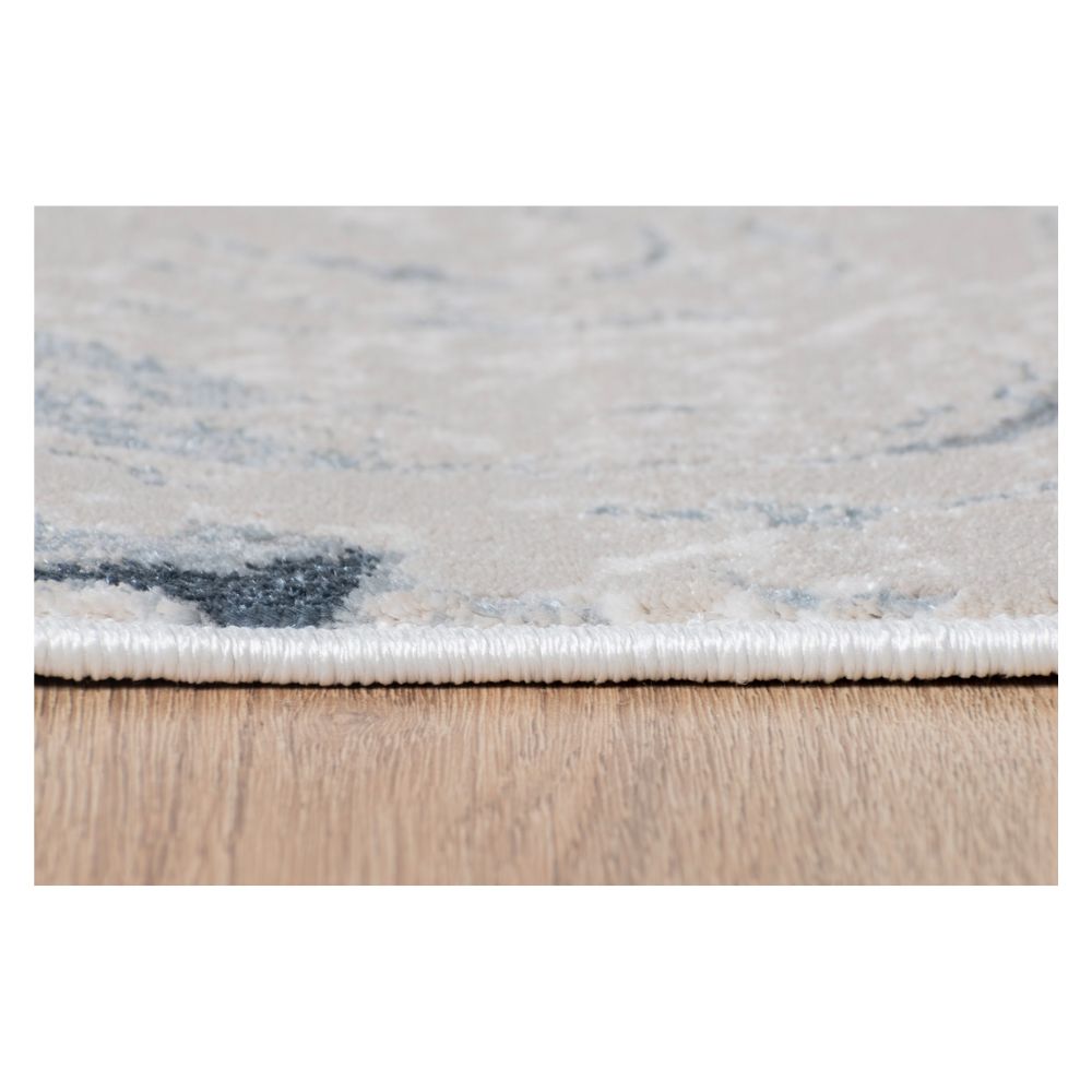 TAPETE LAVIN BELMA U6022 | Tapete Decorativo para Recepción Hotel Hogar Departamento Sala | PLATA NEGRO | Varias Medidas | Rectangular | Interior | Hotel Habitación Airbnb Sala Recamara Estudio