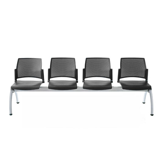 Banca para Sala de Espera 4 Plazas - LABENZE REPLAY 108-06104 - Varios Colores - Respaldo Multiperforado Banca De Visita Para Oficina Banca Para Sala De Espera Banca Para Recepción Banca Para Sala De Juntas Banca Para Sala De Conferencias Banca Para Área De Espera Banca Para Sala De Reuniones Banca Para Oficina Minimalista Banca Para Oficina De Marketing Banca Para Oficina De Ventas Banco De Aeropuerto Banco De Estación De Tren Banco De Terminal De Autobús Banco De Gimnasio Banco De Consultorio Banco De Clí