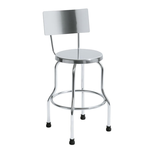 Banco para Consultorios y Hospitales - NEXUS FLEX VOM1201 - Con Respaldo - Cromado - Estructura Acero Consultorios médicos generales Consultorios odontológicos Clínicas de fisioterapia y rehabilitación Consultorios de ginecología y pediatría Hospitales (áreas de consulta externa y hospitalización) Clínicas privadas y de diagnóstico Consultorios de nutrición y psicología Laboratorios clínicos Centros de salud comunitarios Clínicas escolares y universitarias Unidades médicas móviles Consultorios de estética