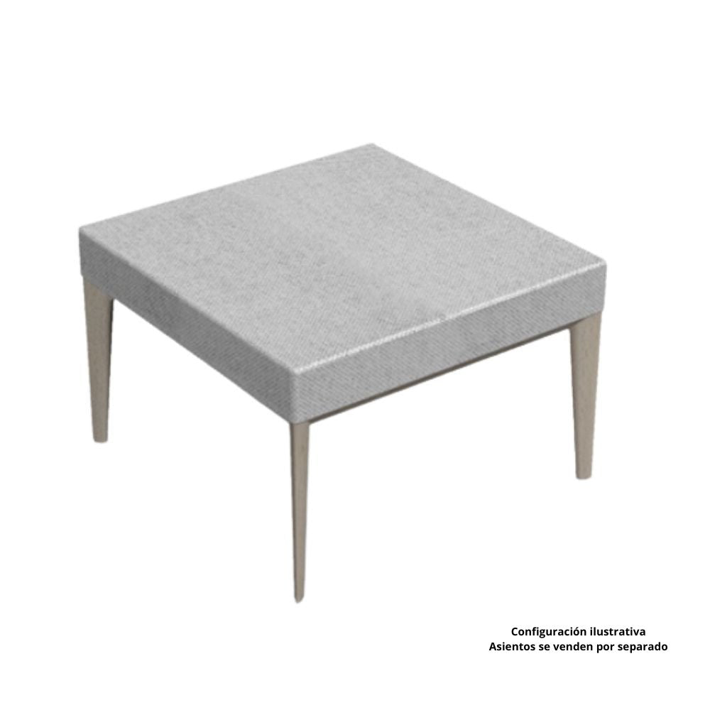 Base de Sala de Espera Modular de Diferentes Plazas - LABENZE ZELIG - Madera Natural Mesa De Hotel Mesa De Lounge Mesa De Lobby Mesa Funcional Mesa Duradera Mesa De Fácil Mantenimiento Mobiliario De Hostelería Mobiliario De Restaurante Mobiliario De Bar  Mobiliario Para Salas De Espera 