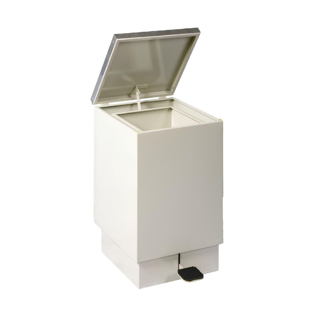 Basurero de Pedal Esmaltado para Consultorio - NEXUS FLEX VOM1520 - Beige - Estructura Lámina Basurero De Pedal Esmaltado Para Consultorio Mobiliario Médico Basurero Médico Con Pedal Basurero Esmaltado De Consultorio Basurero Clínico Con Pedal Basurero De Hospital Esmaltado Basurero Con Pedal Para Consultorio Médico Muebles Médicos Para Consultorio Basurero De Acero Con Pedal Basurero Hospitalario De Mobiliario Médico Basurero De Pedal Para Clínicas Y Hospitales Basurero Esmaltado Con Pedal Clínico Basurero