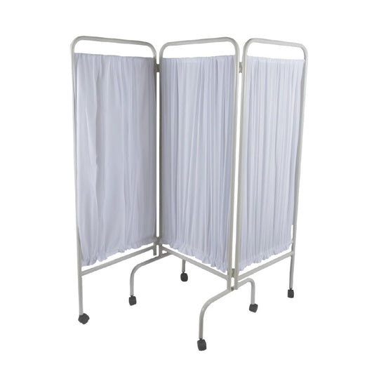 Biombo Esmaltado para Consultorio - NEXUS FLEX VOM1542 - 3 Hojas - Soporte Cortina de Acero y Tela de Popelina Blanca Biombo Esmaltado Para Consultório Mobiliário Médico Biombo Médico Esmaltado Biombo De Consultório Esmaltado Biombo Clínico De Muebles Médicos Biombo Esmaltado Para Clínicas Biombo Hospitalario Esmaltado Biombo Médico Para Consultorio Biombo De Acero Esmaltado Muebles Médicos Para Consultorio Biombo Clínico De Hospital Biombo Esmaltado Para Divisiones Clínicas Biombo Médico De Calidad