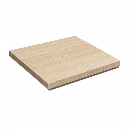 Cubierta de Sala de Espera Modular - LABENZE ZELIG 155-19130-NAT - Madera Natural