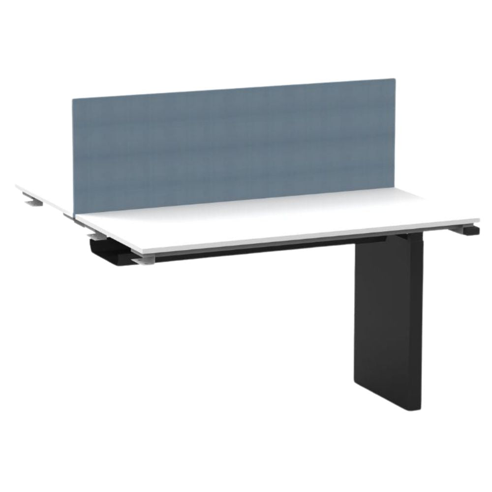 ESTACION DOUBLE SIDED ADD THREE KIT BENCHING VITTA COLIN VTBA3DS | Estación Double Sided Add Three Kit Benching | Acero Melamina | Variedad de medidas | Interior | Mesa Escritorio Trabajo Oficina Empresa Organización Biblioteca Trabajar Almacenar Documentos Archivos Carpetas Expedientes Facturas Ceo Moderno, Ambientada