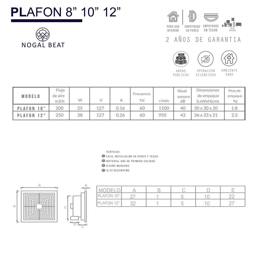 Extractor de Aire para Áreas Publicas Medianas - MASTERFAN PLAFON 8 - Blanco - Operación Silenciosa Ventiladores Industriales Circulación de Aire Ventilación Industrial Sistemas de Ventilación Ruido de Ventiladores Aire Fresco Ventilación Industrial Ventilación Comercial Ventiladores de Techo Ventiladores de Pie Ventiladores de Conducto Calidad del Aire Interior Naves Industriales y Fábricas Almacenes y Centros de Distribución Talleres y Fábricas de Procesamiento Centros Comerciales y Grandes Superficies