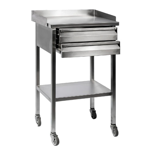 Mesa de Consultorio - NEXUS FLEX PASTEUR VOI2010 - 2 Cajones - Estructura Acero Inoxidable Mesa De Hospital Para Riñón Mesa De Hospital Para Pacientes Mesa De Hospital Para Clínicas Mesa De Hospital Para Hospitales Mesa De Hospital Ajustable Mesa De Hospital De Acero Inoxidable Mesa De Hospital Para Procedimientos Médicos Mesa De Hospital Para Cirugía Mesa De Hospital Para Diagnóstico Mesa De Hospital Para Urgencias Mesa De Hospital Con Ruedas Mesa De Hospital Ergonómica Mesa De Hospital Con Bandejas Mesa