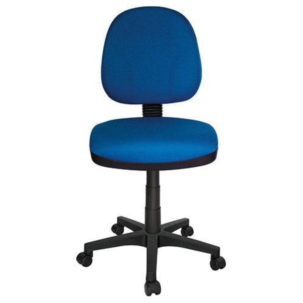 Silla de oficina secretarial Offiho Prochair OHS-42 tapizada con base estrella de cinco puntas