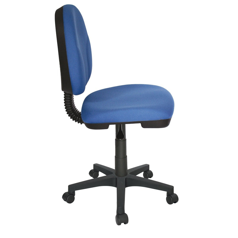 Silla de oficina secretarial Offiho Prochair OHS-42 tapizada con base estrella de cinco puntas
