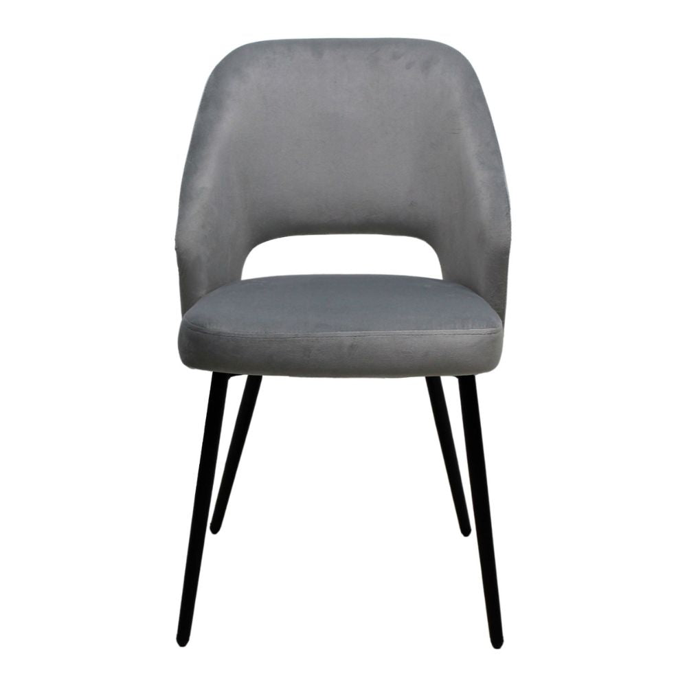 SILLA KINGSTRONG ASTURIAS Z001 SILL0903736 | Silla Ocasional | Base 4 Puntas de Metal | Estilizado Forrado en Tela | Interior