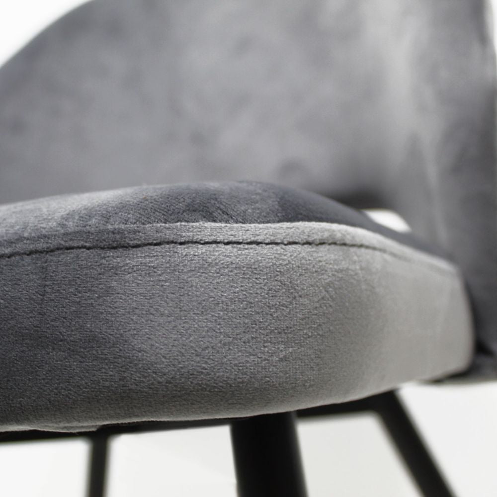 SILLA KINGSTRONG ASTURIAS Z001 SILL0903736 | Silla Ocasional | Base 4 Puntas de Metal | Estilizado Forrado en Tela | Interior