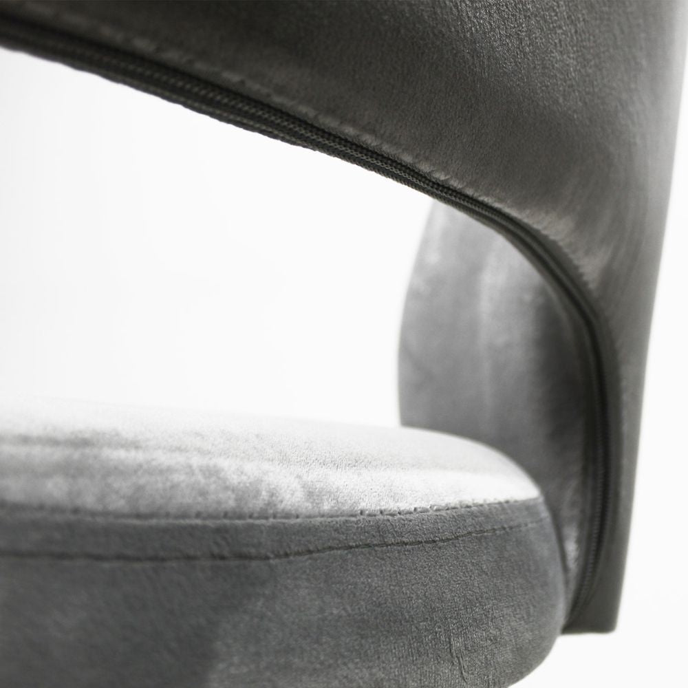 SILLA KINGSTRONG ASTURIAS Z001 SILL0903736 | Silla Ocasional | Base 4 Puntas de Metal | Estilizado Forrado en Tela | Interior