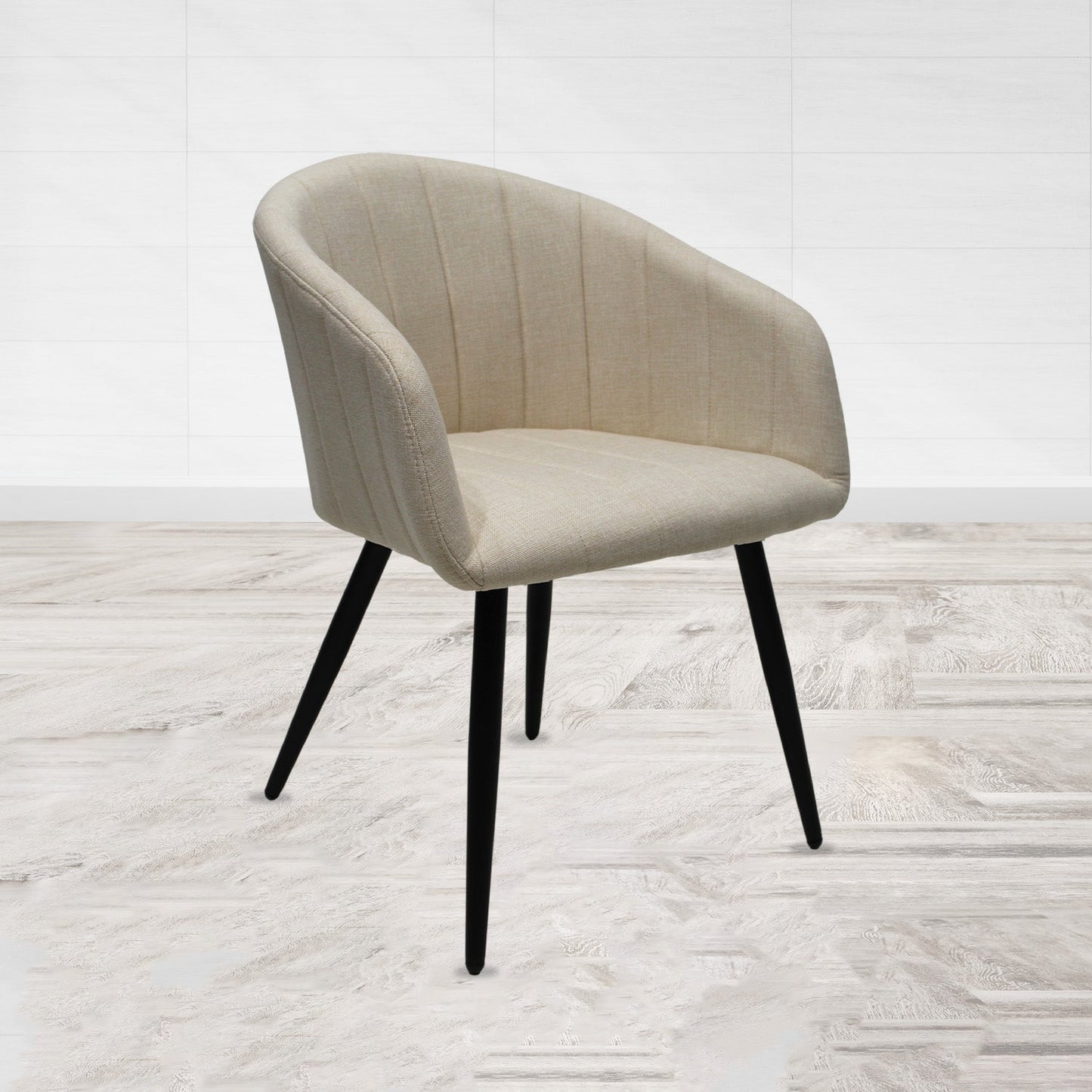 SILLA KINGSTRONG BURGOS S17 SILL0903737 | Silla Ocasional Comercial Decorativa | Base 4 Puntas Metal | Estilizado Forrado en Tela | Interior