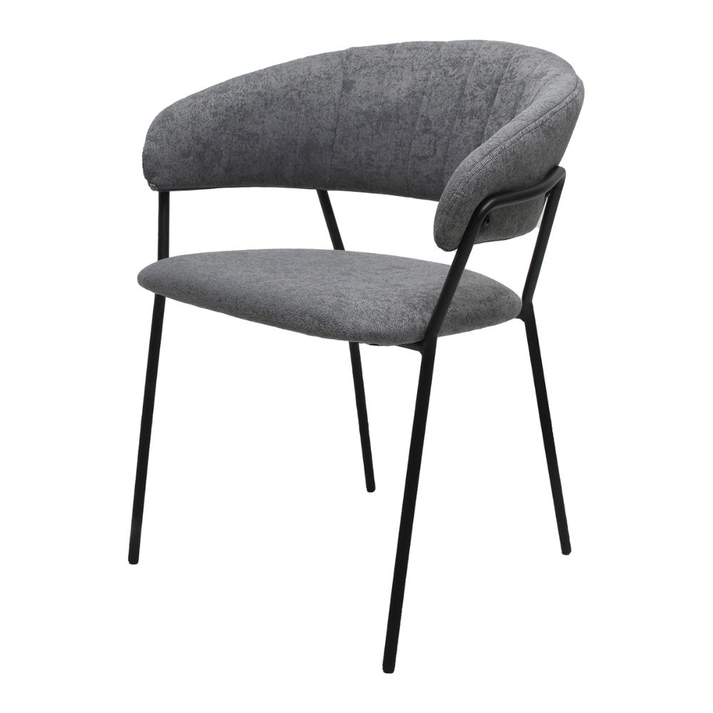 SILLA KINGSTRONG CACERES SILL0903738 | Silla Comercial para Hotel | Tapizado Vinipiel | Base Metal | Interior Cafetería Restaurante Bar Hostelería