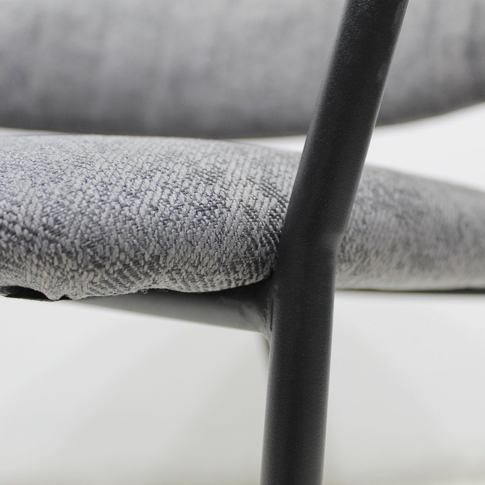 SILLA KINGSTRONG CACERES SILL0903738 | Silla Comercial para Hotel | Tapizado Vinipiel | Base Metal | Interior Cafetería Restaurante Bar Hostelería