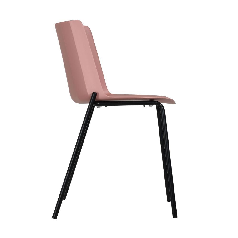 SILLA KINGSTRONG COLOMBO 821 SILL0903763 | Silla Comercial para Cafetería | Base 4 Puntas Metal | Polipropileno | Interior Comercial Restaurante Cafetería Sala Vestíbulo Decorar Espacios Pasillos