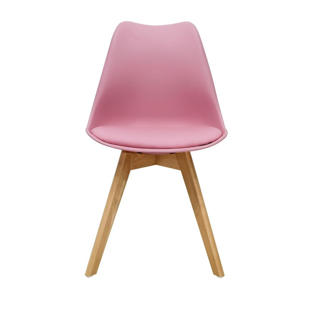 SILLA KINGSTRONG FRANKFURT SILL0670538 | Silla Comercial para Restaurante | Base 4 Puntas | Madera Solida Cruzada | Polipropileno | Acojinado | Interior