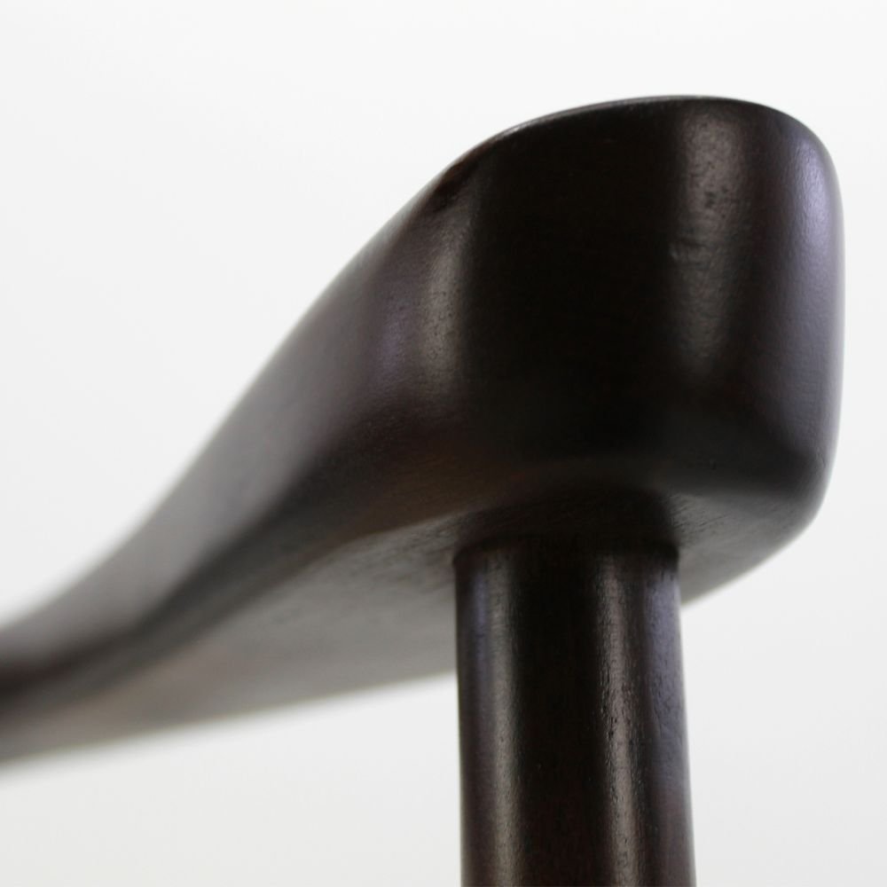 SILLA KINGSTRONG GUIZA MOB-313A SILL0903559 | Silla Ocasional Decorativa Descanso Modernidad | Base 4 Puntas Estilo Escandinavo | Asiento Trenzado | Madera | Interior