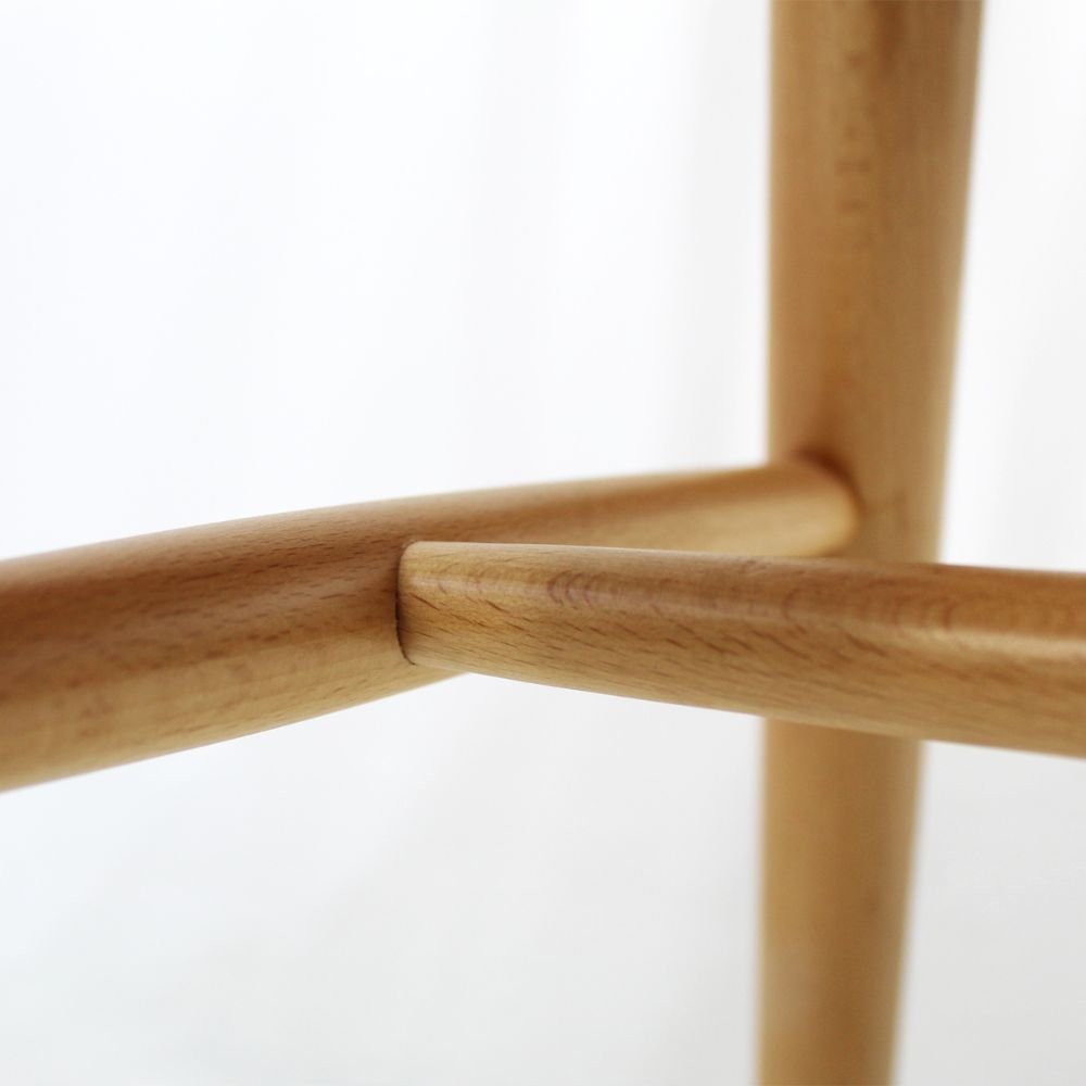 SILLA KINGSTRONG KEOPS MOB-1742 NATURAL SILL0903557 | Silla Ocasional Decorativa Descanso Modernidad | Base 4 Puntas | Estilo Escandinavo | Madera | Interior