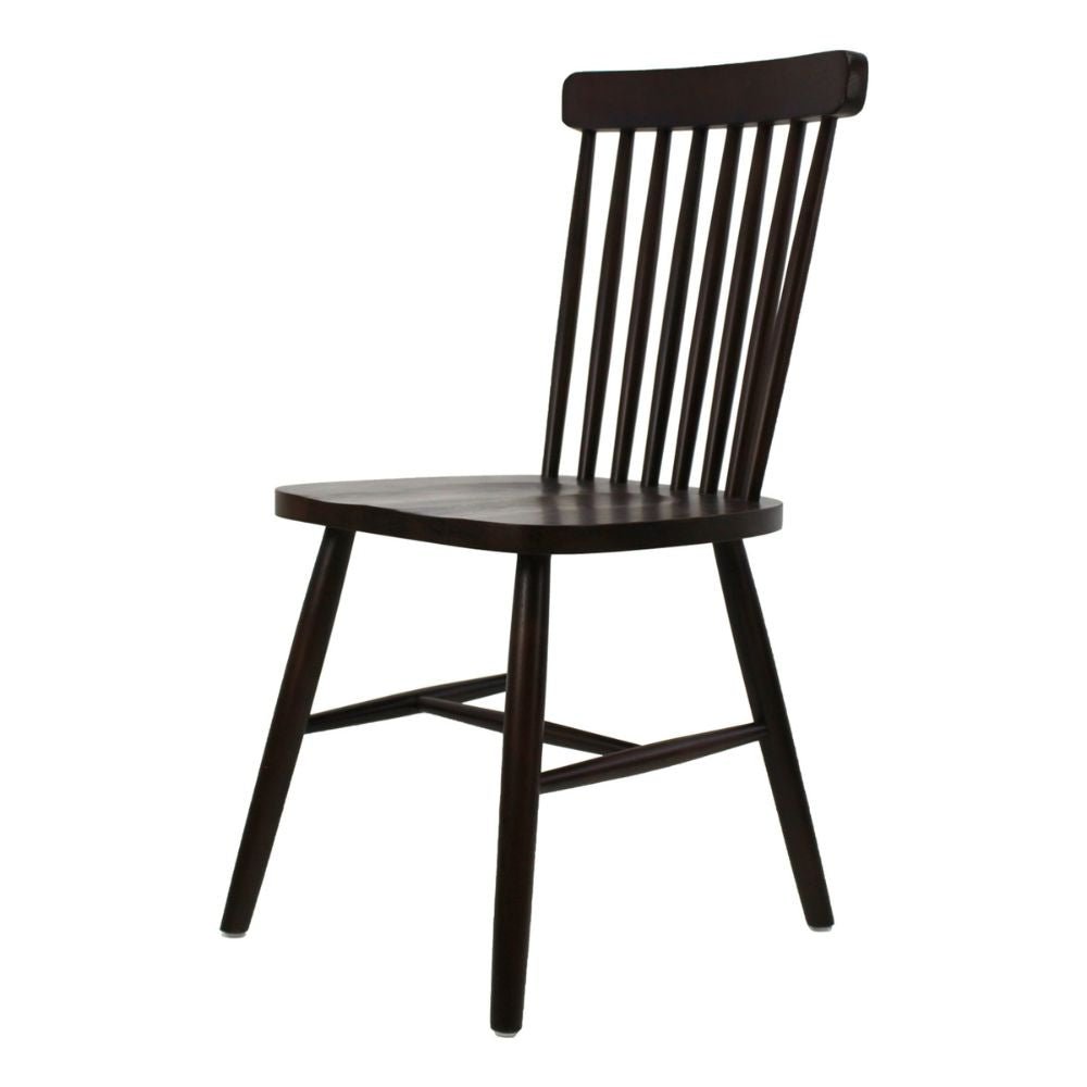 SILLA KINGSTRONG KEOPS MOB-845 NOGAL SILL0903561 | Silla Ocasional Decorativa Descanso Modernidad | Base 4 Puntas Estilo Escandinavo | Madera | Interior