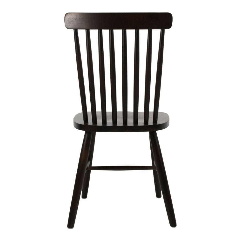 SILLA KINGSTRONG KEOPS MOB-845 NOGAL SILL0903561 | Silla Ocasional Decorativa Descanso Modernidad | Base 4 Puntas Estilo Escandinavo | Madera | Interior