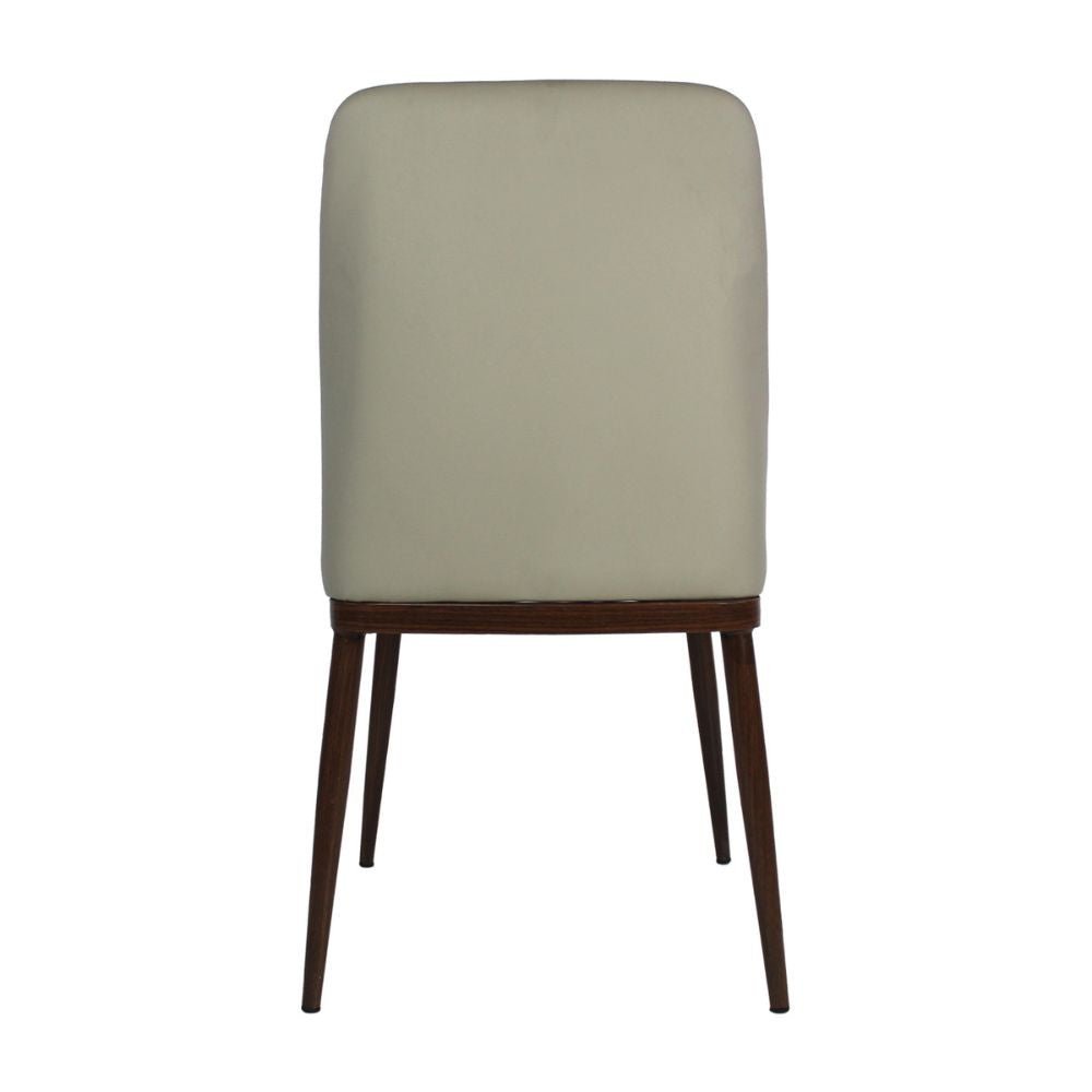 SILLA KINGSTRONG MOB-117A BARI SILL2242346 | Silla Ocasional Comercial Decorativa | Base 4 Puntas de Madera | Acabado en Vinil | Interior