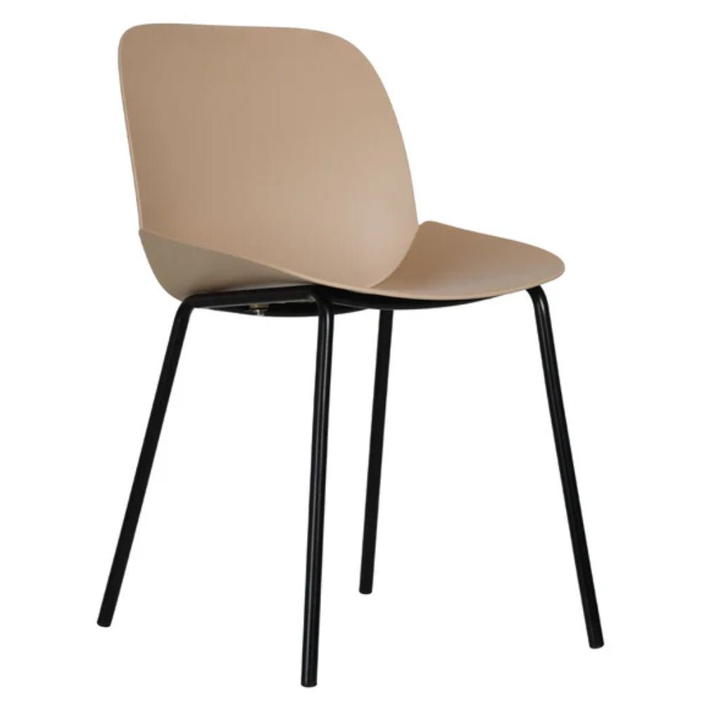 SILLA KINGSTRONG NOTO 829 SILL0903762 | Silla Comercial para Restaurante | Base 4 Puntas Metal | Polipropileno | Interior