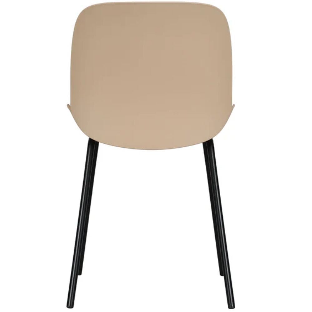 SILLA KINGSTRONG NOTO 829 SILL0903762 | Silla Comercial para Restaurante | Base 4 Puntas Metal | Polipropileno | Interior