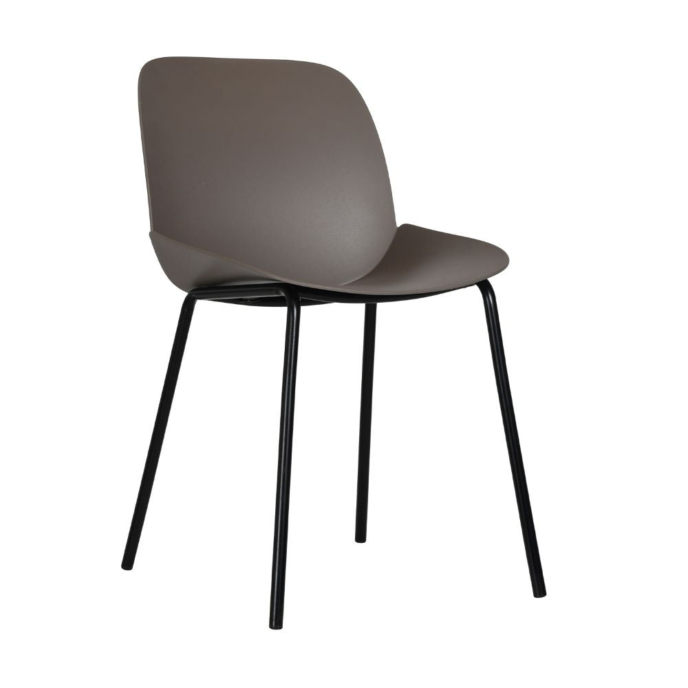 SILLA KINGSTRONG NOTO 829 SILL0903762 | Silla Comercial para Restaurante | Base 4 Puntas Metal | Polipropileno | Interior