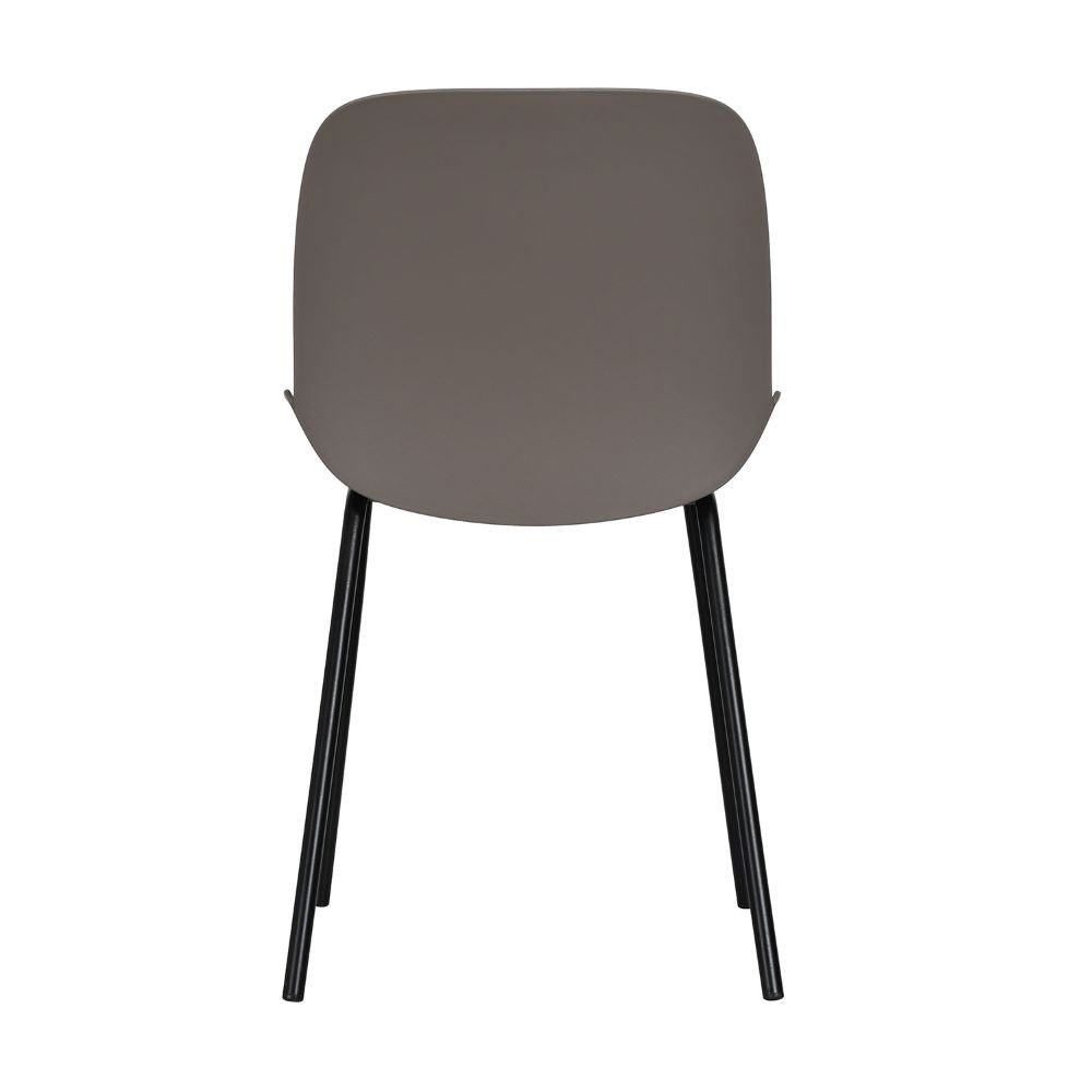 SILLA KINGSTRONG NOTO 829 SILL0903762 | Silla Comercial para Restaurante | Base 4 Puntas Metal | Polipropileno | Interior