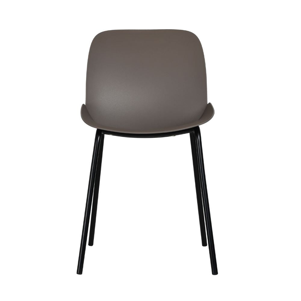 SILLA KINGSTRONG NOTO 829 SILL0903762 | Silla Comercial para Restaurante | Base 4 Puntas Metal | Polipropileno | Interior