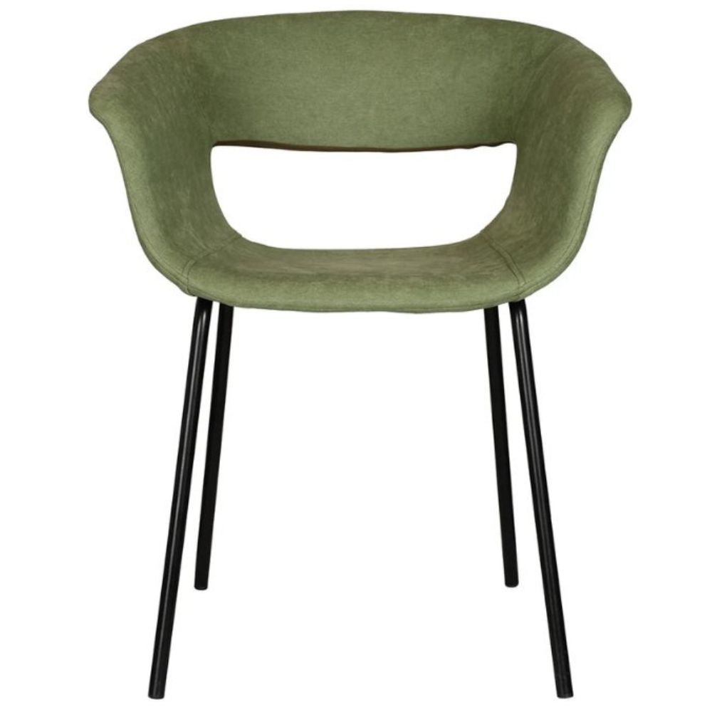 SILLA KINGSTRONG SILLA DE MINSK 835 | Silla para Restaurante Cafetería | Tapizado Tela | 4 Puntas | Interior