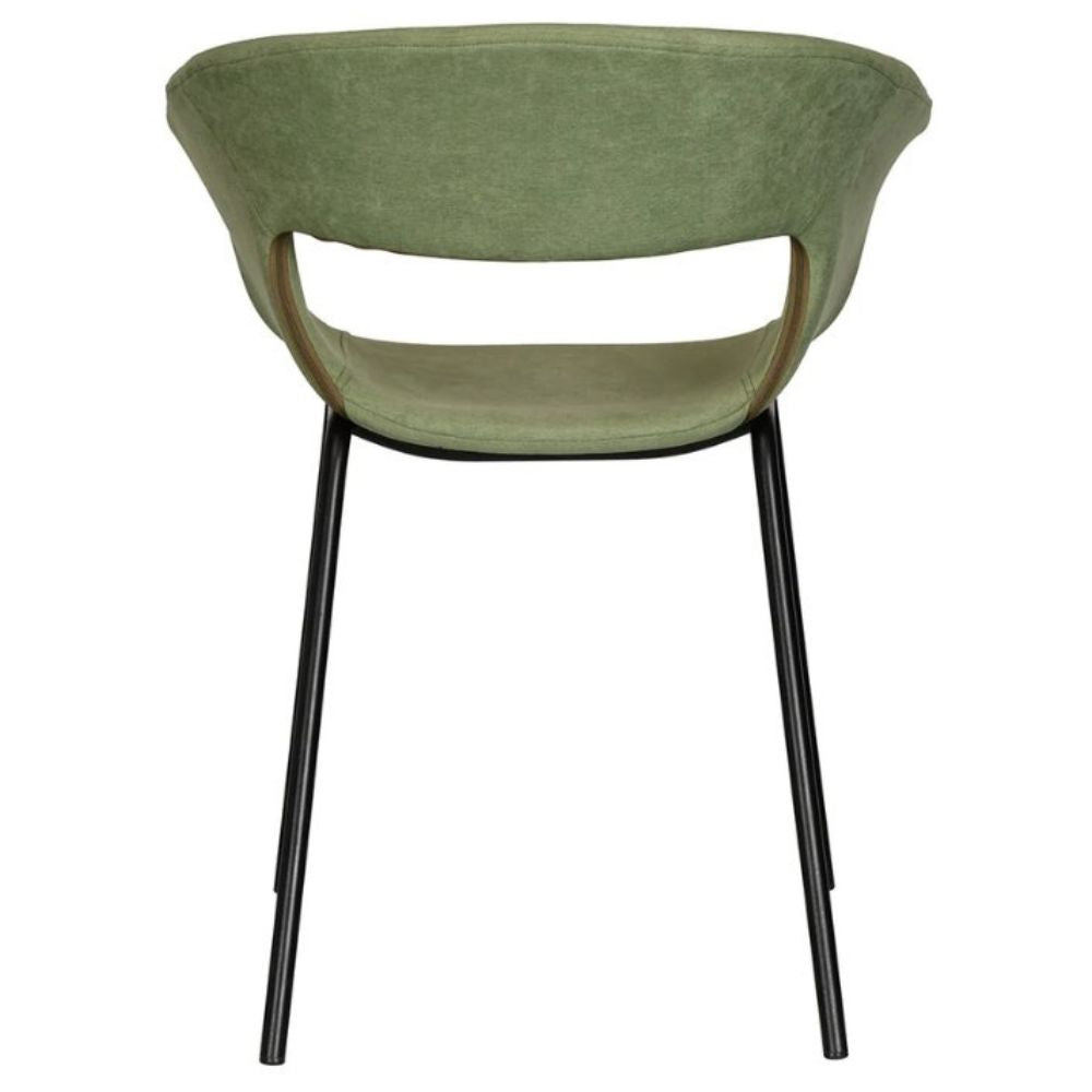 SILLA KINGSTRONG SILLA DE MINSK 835 | Silla para Restaurante Cafetería | Tapizado Tela | 4 Puntas | Interior