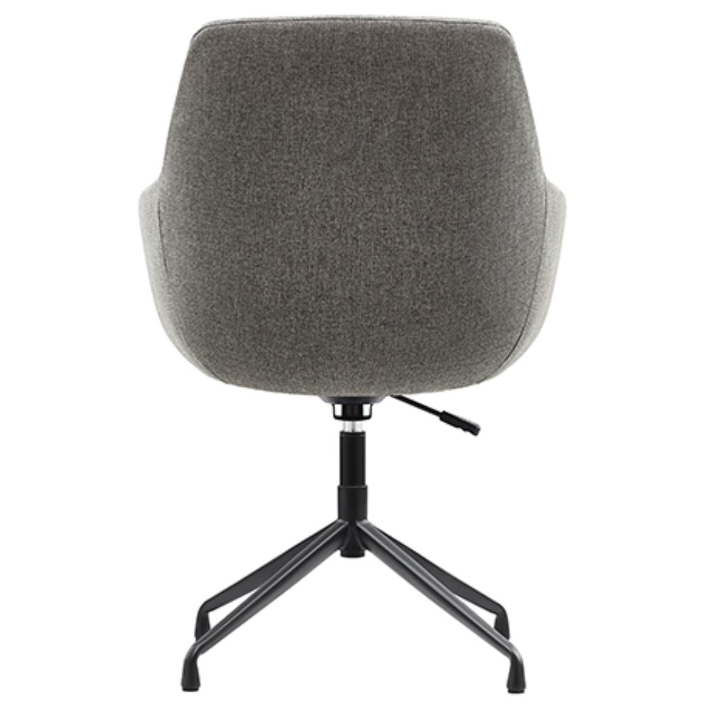SILLON OFFIHO TRIPOLI OHV-2005 Gris | Sillón Ejecutivo | Base Estrella | Tapizado | Interior | Oficina Hogar Hotel Sillón Sofá Reclinable Poltrona Asiento Tapizado Estancia Sala Casa Hogar Sala Espera Oficina Sala de Estar.