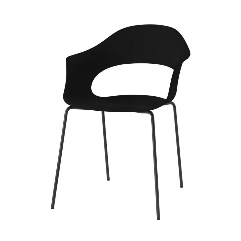 Silla - LABENZE LADY B 155-22100 - Varios Colores - Patas Tubular Acero Negro y Apilable