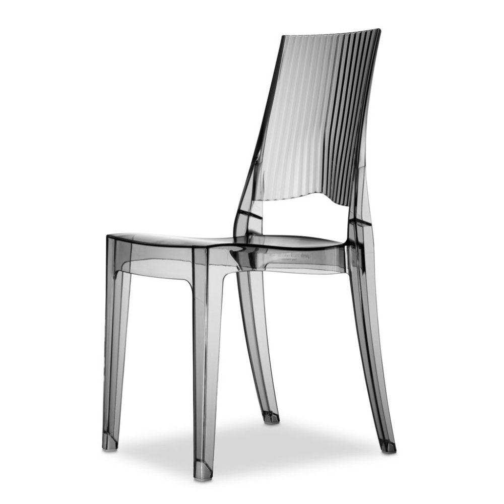 Silla de terraza Labenze Glenda de 4 patas con asiento y respaldo en policarbonato, varios colores.
