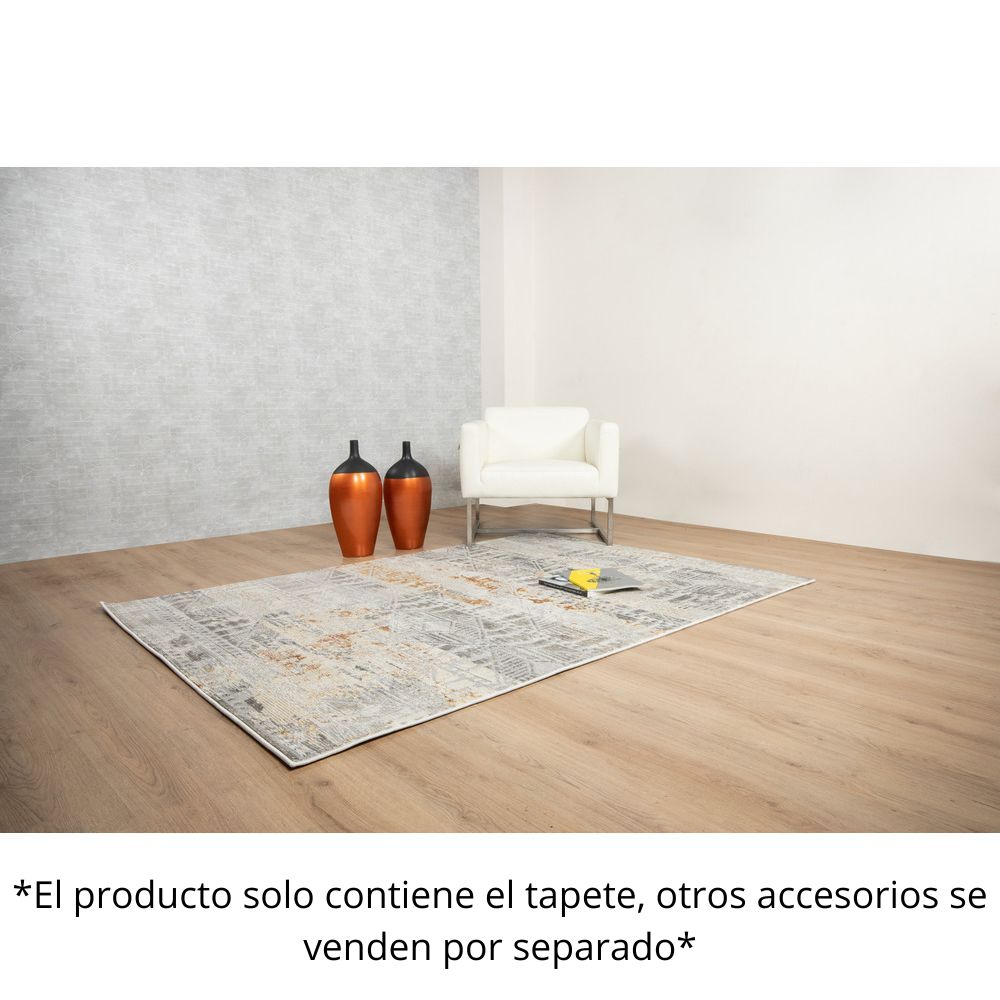 Tapete Decorativo para Recibidor - NOGAL BEAT ELIF U6035 - Oro Taupe - Rectangular Varias Medidas
