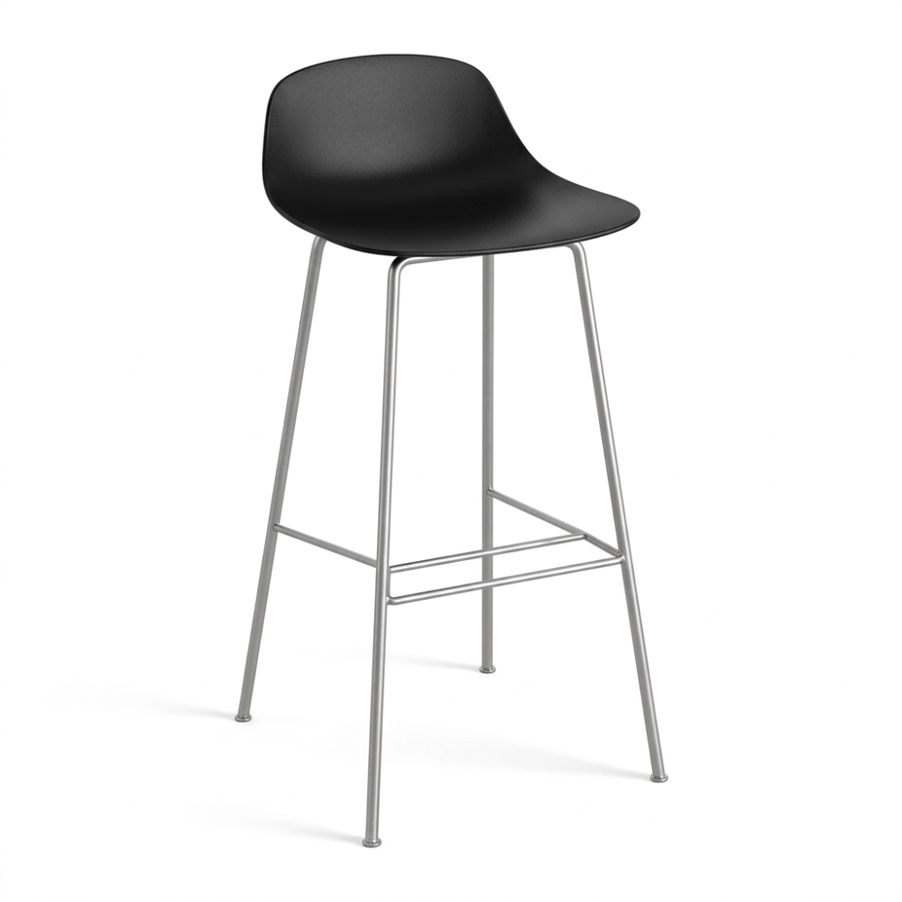 Taburete Comercial - INFINITI PURE LOOP MINI H76 4 PATAS - Varios Colores - Asiento en Policarbonato - Base Metálica 4 Patas