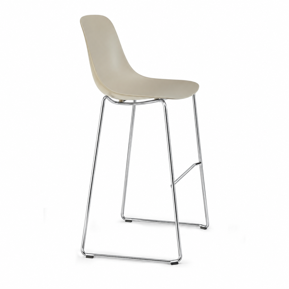 Taburete Comercial - INFINITI PURE LOOP MONO H66 TRINEO - Varios Colores - Asiento en Polipropileno - Base Metálica Trineo
