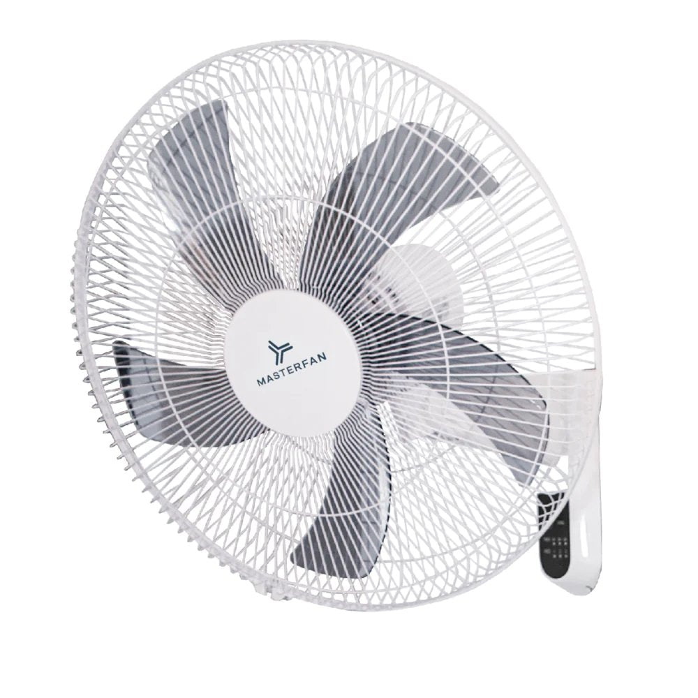 Ventilador Industrial de Pared para Bodegas - MASTERFAN MURO 18" - Blanco - 5 Aspas Áreas Medianas Ventiladores Industriales Circulación de Aire Ventilación Industrial Sistemas de Ventilación Ruido de Ventiladores Aire Fresco Ventilación Industrial Ventilación Comercial Ventiladores de Techo Ventiladores de Pie Ventiladores de Conducto Calidad del Aire Interior Naves Industriales y Fábricas Almacenes y Centros de Distribución Talleres y Fábricas de Procesamiento Centros Comerciales y Grandes 