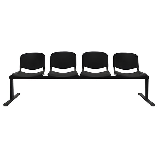 Banca para Sala de Espera - KINGSTRONG ISO NOVA BANC0420051 - 4 Plazas - BANC0420051 - Mundo In - NOGAL BEAT - Banca de Visita