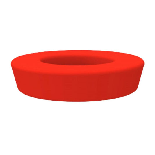 BANCADA RESOL HOOP RING | Bancada Circular para Sala de Espera Moderna Terraza | 40 cm | Polietileno Rotomoldeado | Protección UV | Interior + Exterior - 41553 POLIET.1X.RJ - Resol - NOGAL BEAT - Banca