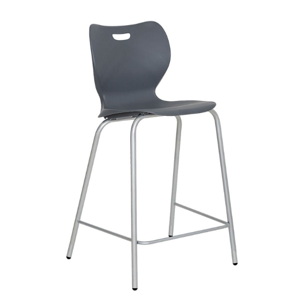 Banco Comercial Para Restaurante - ALBAR AR - 100 P - Varios Colores - Asiento y Respaldo En Polipropileno - AR - 100 P - 3 - ALBAR - NOGAL BEAT - Bancos