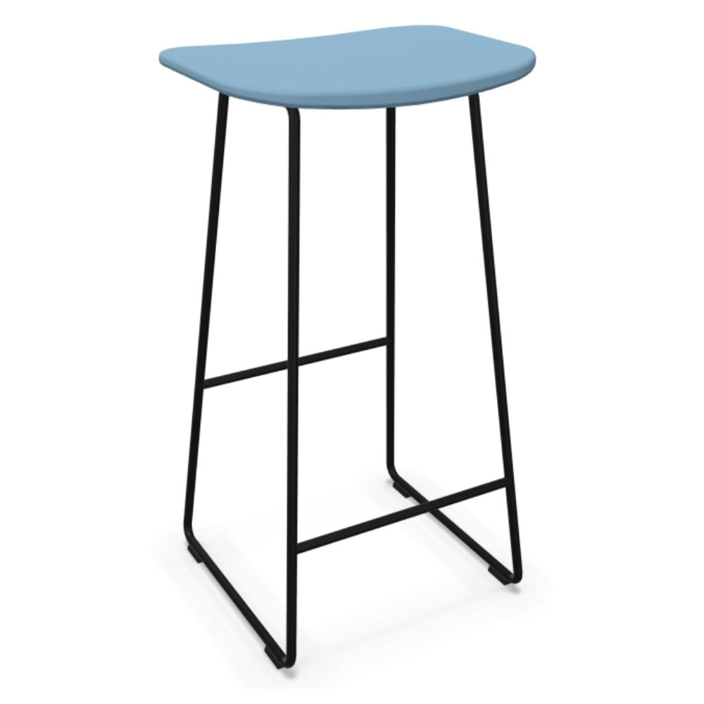 BANCO INFINITI KLEJN 113-5440I-P | Banco Ocasional para Cocina| Base Trineo | Varios Colores | Asiento Polipropileno | Interior Exterior - 113-5400I-PAP - Infiniti - NOGAL BEAT - Bancos