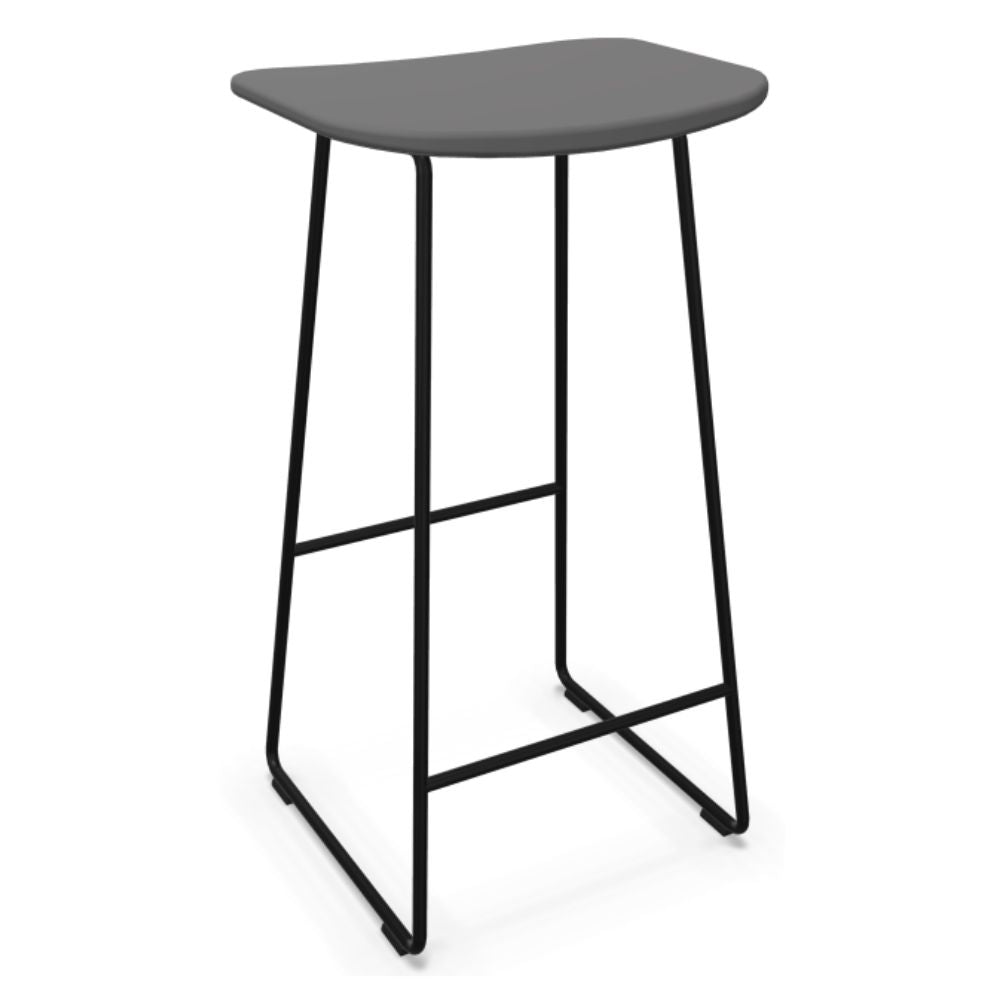 BANCO INFINITI KLEJN 113-5440I-P | Banco Ocasional para Cocina| Base Trineo | Varios Colores | Asiento Polipropileno | Interior Exterior - 113-5400I-PAN - Infiniti - NOGAL BEAT - Bancos